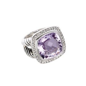 David Yurman Lavender Amethyst Ring, size 7